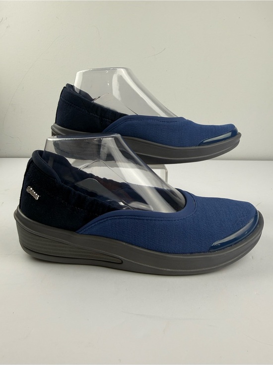 Bzees Shoes - BZees Womens 7 Blue Malibu Skimmer Slip-On Loafers Comfort Shoe